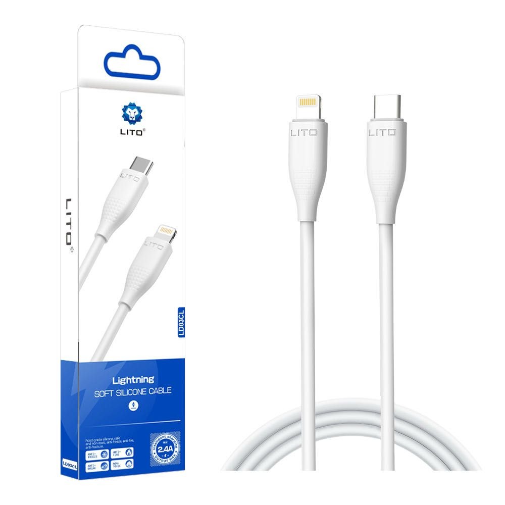 Lito LD 03 C to Lightning Cable (Silicon)