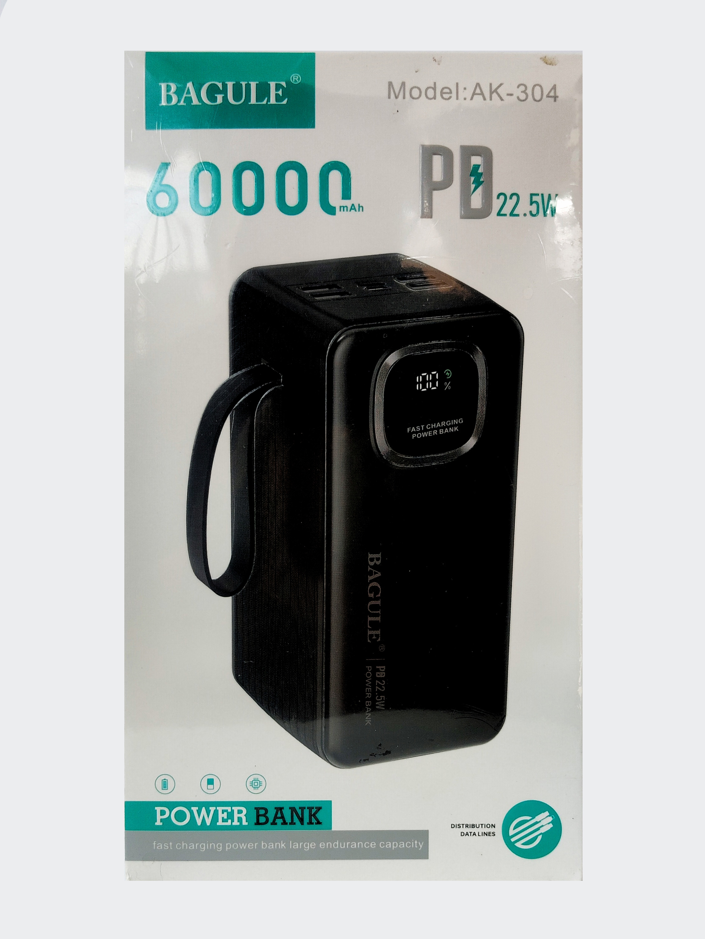 AK 304 Power Bank 60,000 Mah