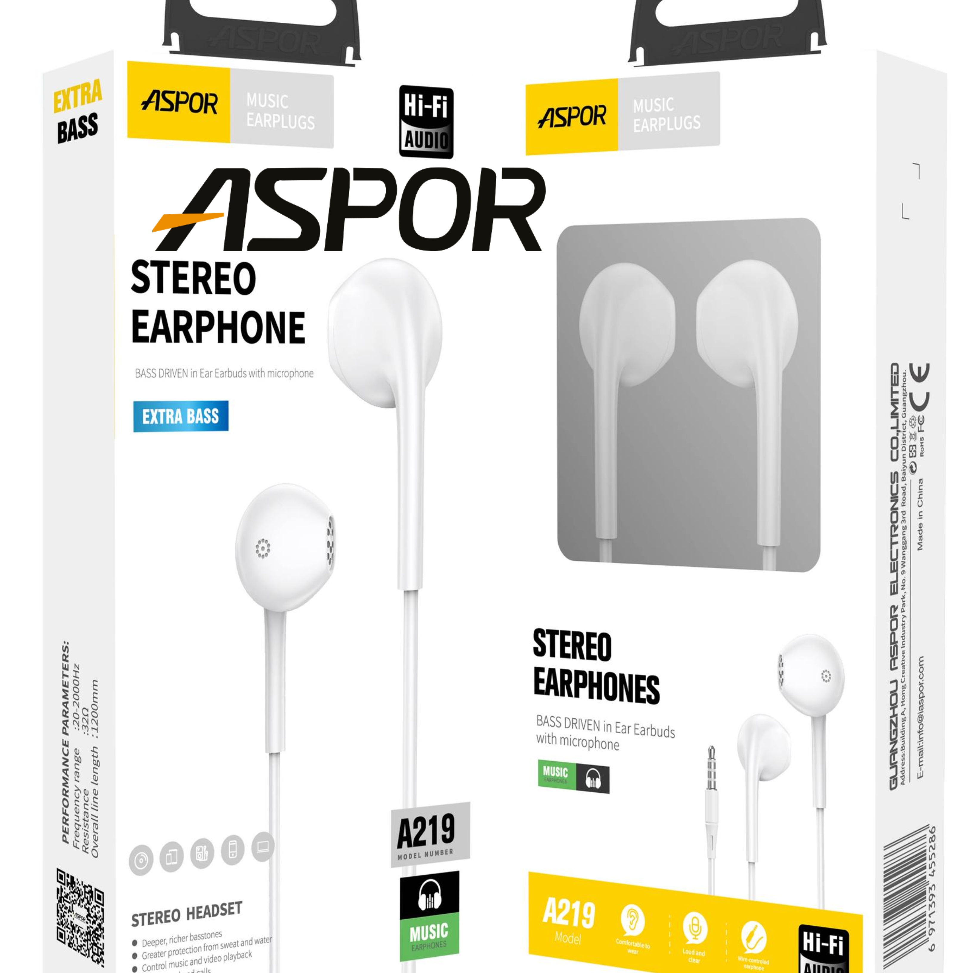 Aspor A219 Handfree